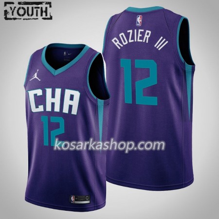 Dres Charlotte Hornets Terry Rozier III 12 Jordan Brand 2019-20 Statement Edition Swingman - Dječji